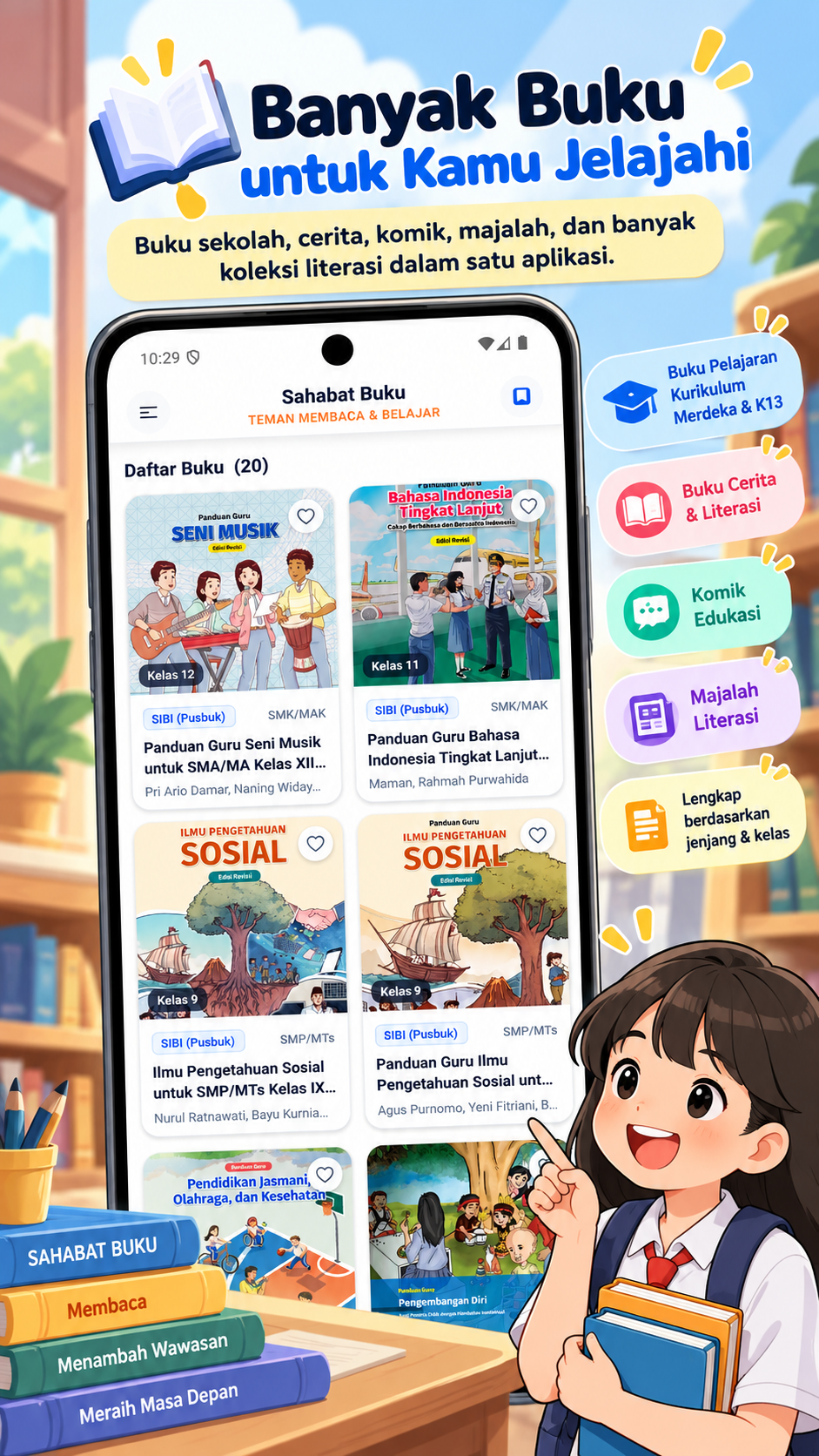 Katalog Lengkap - Ribuan Buku Kurikulum & Literasi